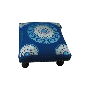 Custom Upholstered Wooden Footstool Luxury Ottoman <b>Stool</b> Eco-Friendly Modern <b>Bedroom</b> Apartment Living Room Furniture - Product Image 1