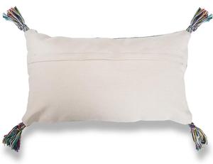 Decorative Indian Pillow Case Custom Design pillow cover with added pom pom Designer Wholesale Jacquard Pillow cover cushion - Product Image 6