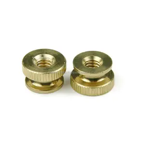 Brass Plated Brass Nuts Wholesale Hex Nut Supplier India