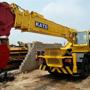Máquina de construcción usado japonés grúa de 25 toneladas KR-25H/duro terreno bajo precio