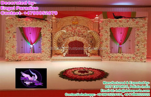 Paneles de Fibra Clásicos para Decoración de Escenarios de Boda, Decoraciones Elegantes para el Fondo del Escenario de Boda, Oferta de Año Nuevo, Evento en EE. UU. - Product Image 3