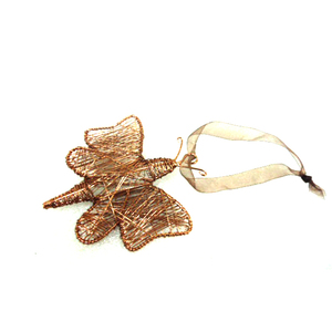 Adorno decorativo navideño con forma de pez, alambre de Metal colgante, oferta - Product Image 5