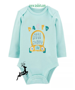 Venta al por mayor de ropa de bebé unisex de punto de algodón orgánico mameluco de bebé botón a presión recién nacido Boutique niños diseñador indio Tirupur - Product Image 2