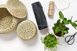 Panier de rangement multifonctionnel pliable en jonc de mer, fait main, écologique, taille personnalisée, décoration intérieure, vente en gros Vietnam - Product Image 5