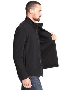 A granel personalizado de alta calidad deportes al aire libre esquí senderismo transpirable Softshell chaquetas impermeable a prueba de viento para los hombres - Product Image 5