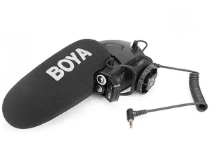 BOYA BY-BM3030 Supercardioid On-Camera Shotgun Microphone for DSLRs, camcorders, audio recorders