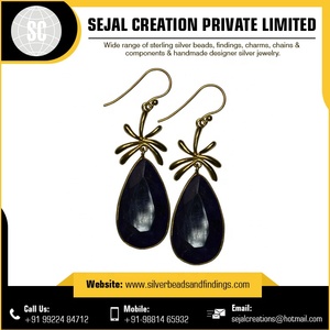 Offre Spéciale boucles d'oreilles en argent sterling 925 meilleur prix vendeur et fournisseur indien pour les occasions de fête de cadeau de mariage - Product Image 6