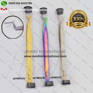 Las Mejores Pinzas para Extensiones de Pestañas de Volumen / Pinzas de Volumen de Marca Personalizada / Pinzas de Volumen de Acero Inoxidable - Product Image 6