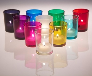 Vela de cristal transparente de color negro, nuevo estilo, boda, DHL, Love, transparente, Fedex, personalizado, logotipo de Europa, TNT - Product Image 2