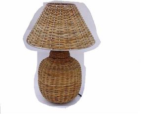 Bamboo Weaving on Iron Base <b>Lamp</b> With Shade and Electric <b>Fitting</b> Table <b>Lamp</b> for Home Decoration - Product Image 3