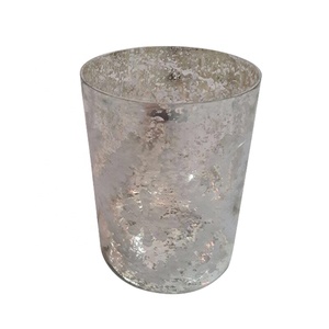 Vente en gros de porte-bougie en verre givré de 14 oz, logo personnalisable, métal de haute qualité, bois décoratif, pot à bougie avec couvercle pour les mariages - Product Image 1