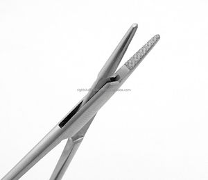 Juego de instrumentos quirúrgicos dentales Mayo Hegar, portaagujas manual con punta de carburo de tungsteno, material de acero - Product Image 3