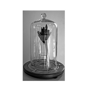 AIC Home Decor Clear <b>Glass</b> <b>Dome</b> with Knob in Art Deco Style for Stylish Interior Design - Product Image 6