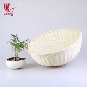 Tienda de ratán blanca ecológica de malla de cubierta de comida natural para restaurantes - Product Image 5