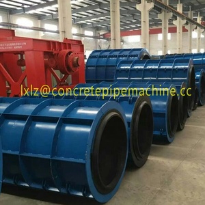 Ligne de production de tuyaux en béton armé à rouleaux rotatifs avec moteur pour tuyaux de drainage - Product Image 5