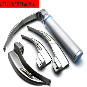 Ensemble de laryngoscope MacIntosh de Delta Med Surgical Acier inoxydable chirurgical Conventiona Base réutilisable d'instruments chirurgicaux - Product Image 1