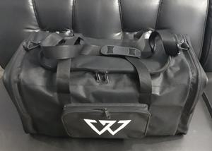 Bolsas Prime impresas con logotipo personalizado, bolsa de equipaje de lona de viaje y gimnasio deportiva, impermeable, grande y empacable, de poliéster, a prueba de agua - Product Image 4