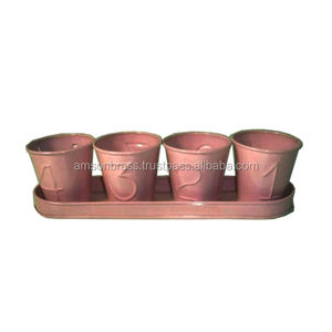 Bougeoir votif décoratif Bougeoir votif en verre coloré Pierre perlée - Product Image 6