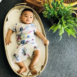 Wholesale <b>Baby</b> Changing Basket Seagrass <b>Bassinet</b> With Plastic String Contact Us for Best Price - Product Image 2