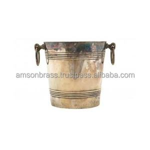ถังทำน้ำแข็งถังทำจากโลหะแบบดั้งเดิมสำหรับใช้ในฟาร์มตู้แช่ไวน์และถังสำหรับงานปาร์ตี้ในบาร์ - Product Image 1