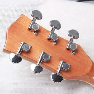 Guitare électro-acoustique <span class=keywords><strong>Bones</strong></span> Nut 41 pouces, modèle standard pour débutants, table en épicéa, fond en frêne, manche en acajou, la moins chère, Indonésie - Product Image 3