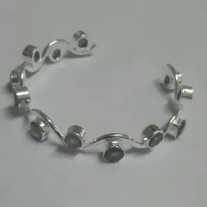 faceted gemstone bracelets single stone bracelet