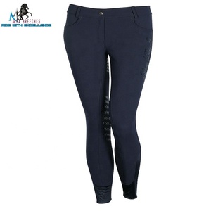 Servicio OEM disponible Pantalones de asiento completo de silicona para montar a caballo Productos de caballos personalizables - Product Image 2