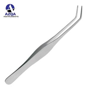 Pinces à épiler professionnelles antistatiques en acier inoxydable autobloquantes inclinées pour la beauté, la chirurgie et les sourcils - Product Image 2