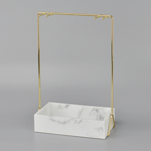 Gold Finished Rectangle Shape Charm <b>Storage</b> Box - Product Image 2