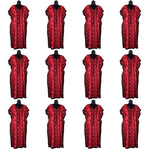 Caftán largo informal de talla grande para mujer, fabricante de ropa - Product Image 1