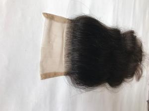 Extensiones de Cabello Virgen Remy Indio con Ondas Naturales, Cierre Frontal, Alta Calidad, 130% de Densidad, Nudo Invisible - Product Image 3