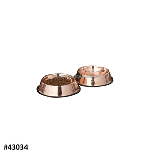 De cobre de alta calidad de perro cachorro de diferentes tamaños mascota alimentación tazón - Product Image 5