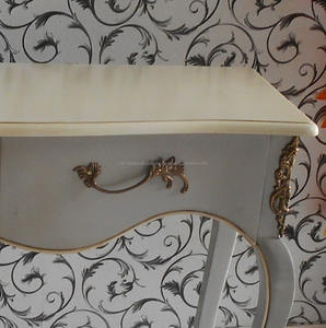 Meuble Console de Table en bois massif acajou, mobilier de Table, Console française - Product Image 4