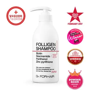 Folligen shampoo 500ml _ KOREAN COSMETICS