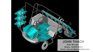 KUBOTA'S-transplantador de arroz KUBOTA, máquina de arroz, velocidad operativa de SPV-6CMD excepcional - Product Image 4