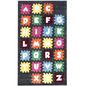 Tappeto hansmade di lusso per <span class=keywords><strong>bambini</strong></span> tappeto in lana ciuffata a mano ABC per la casa tessuto educativo per la stanza dei <span class=keywords><strong>bambini</strong></span> con modello di romanzo - Product Image 1