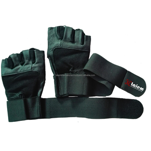 PC Culturismo Guantes de gimnasio con protección de muñeca Equipo de fitness esencial Accesorio para levantamiento de pesas y entrenamiento - Product Image 1