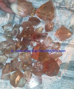 แร่คริสตัลเจียระไนแบบหยาบสีทองธรรมชาติพลอยหลวมขนาดตามสั่ง - Product Image 6