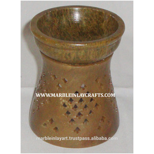 Designer Soapstone Aroma <b>Oil</b> Warmer, Aroma <b>Lamp</b> - Product Image 1