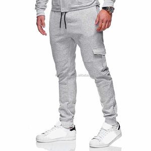 Pantalones de chándal KIJM08 grises de lujo para hombre, elásticos en 4 direcciones, personalizados, al por mayor, de talla grande, transpirables, Joggers, material plano medio de nailon y LICRA - Product Image 6
