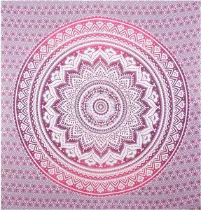 Tapisserie Hippie Mandala Indian Verschiedene geometrische Blumen meditation Design Psyche delische runde Wandbehang Kunst Plain Scenic GSM