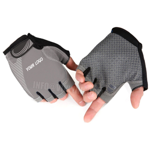 Hombres Deportes Gimnasio Guantes Fitness Entrenamiento Ejercicio Antideslizante Levantamiento de pesas Guantes Medio dedo Entrenamiento corporal Hombres Mujeres Guante - Product Image 3