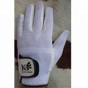 Gants de golf en mesh blancs, best-sellers, style tendance, pour hommes, logo personnalisé USA - Product Image 1