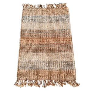 Alfombras de área grande de diseño simple a la venta alfombra de cáñamo rectangular personalizada con diferentes diseños y colores - Product Image 3