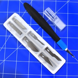 Juego de Herramientas de precisión para manualidades, cuchillo hecho en Taiwán con 6 cuchillas diferentes, afición artística - Product Image 1