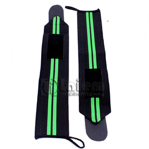 Vente chaude Gym Fitness Poignets pour Haltérophilie Powerlifting Protecteur Coton Caoutchouc Respirant Conception Genou Massage Zone - Product Image 3