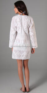 Robe d'été brodée et personnalisée, bon marché, Cover-Up pour fête de piscine, Style hawaïen, Sexy, vêtements de plage, vente en gros, nouvelle collection - Product Image 2