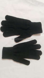 Wholesale Winter Customer Requirement Logo Knitted 100% Woolen Fabric and <b>Mittens</b> Gauntlet <b>Mittens</b> - Product Image 2