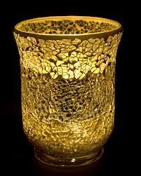 Portavelas de Pilar Redondo de estilo tradicional hecho a mano en vidrio, cristal, cerámica, Metal para bodas, diseño inspirado en Navidad - Product Image 4