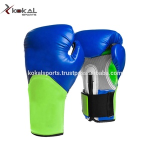 Genuine Leather Punching Gloves with Adjustable Velcro <b>Strap</b> - Product Image 6